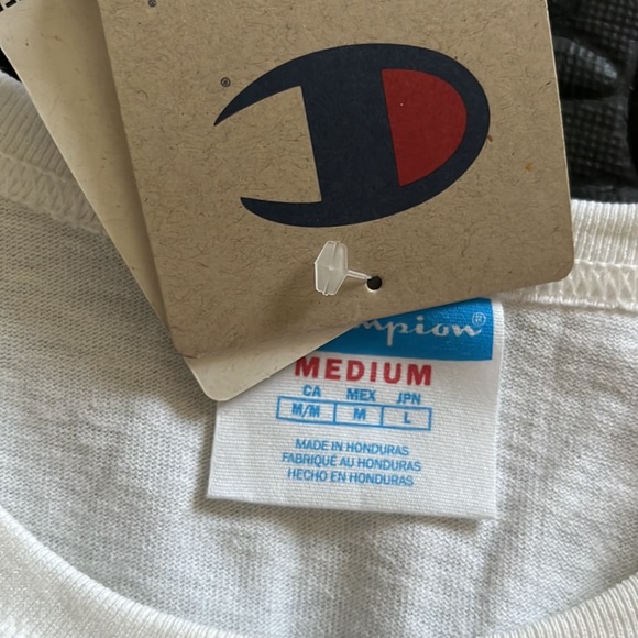 White Champion t shirt - Picture 3 of 3